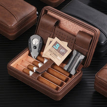 Load image into Gallery viewer, Portable Cigar Humidor Tool Set