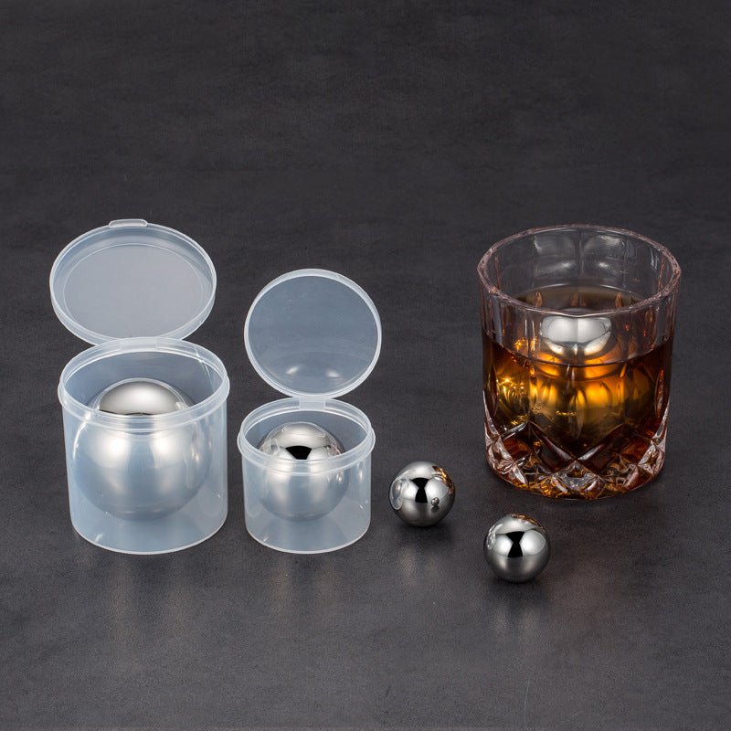 Stainless Steel Round Whisky Stone