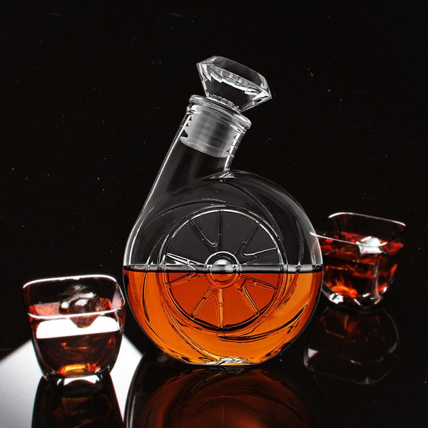 Turbocharger Whiskey Decanter